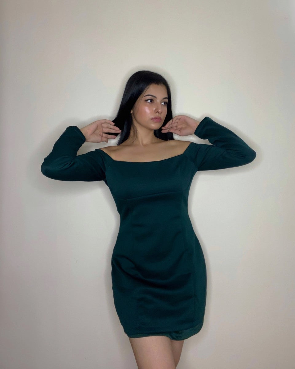 Green Mini Dress